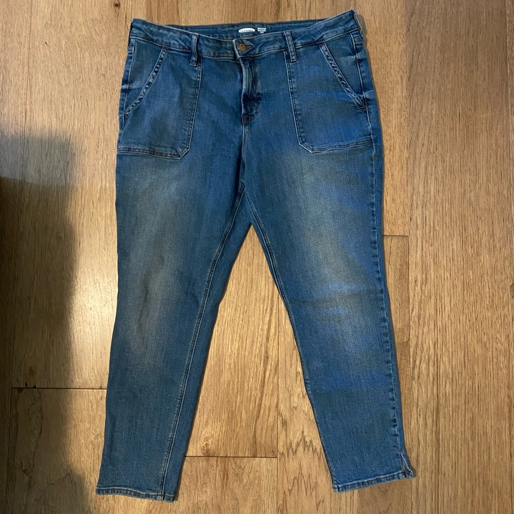 Old Navy Rockstar Super Skinny Ankle Size 16